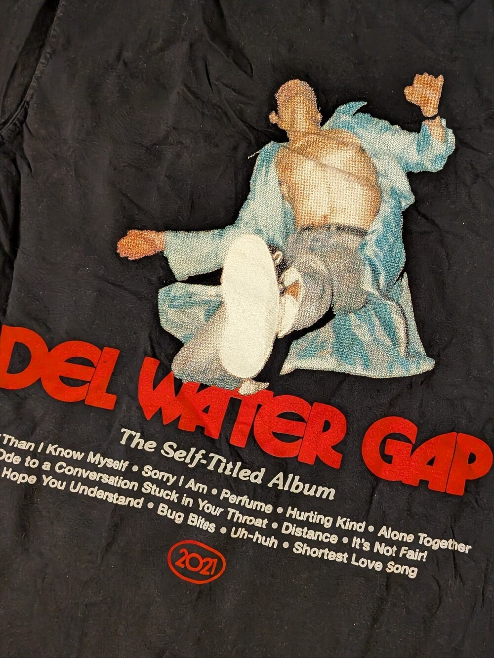 Del Water Gap tour merch band T shirt size M